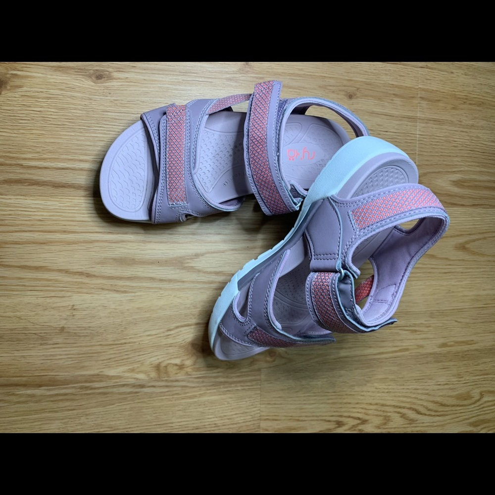 Ryka Elastic Gore Sport Sandals Rosline size 6 W Color Mystic purple